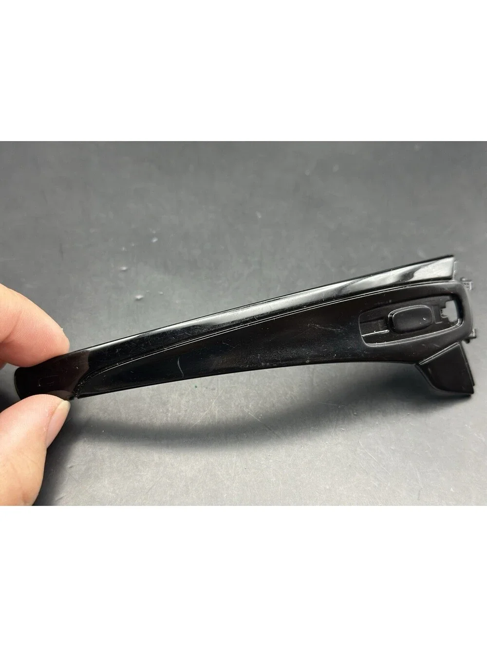 Oakley Batwolf OEM Polished Black Right Replacement Arm
